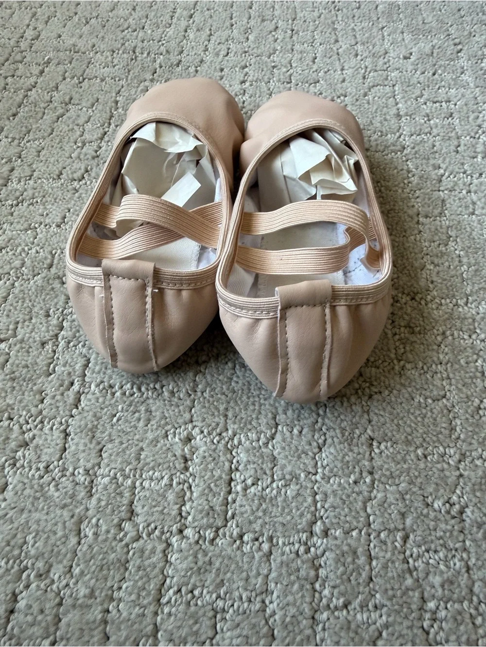 Ballet Sippers Shoes in Nude Pink Size 1